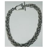 STERLING SILVER BRACELET 27.1 GRS