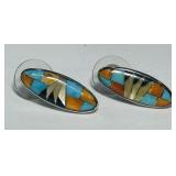 WHITEROCK STERLING SILKVER EARRINGS 3.4 GRS