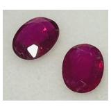 2.34CT RUBY GEMSTONES