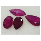 3.18CT RUBY GEMSTONES