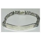STERLING SILVER BABY ID BRACELET 7.9 GRS