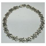 STERLING SILVER BRACELET 10.7 GRS