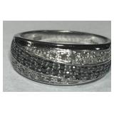 STERLING SILVER RING 5.2 GRS