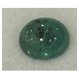 2.37CT CABOCHON EMERALD GEMSTONE