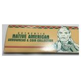 NATIVE AMERICAN ARROWHEAD& COIN COLLECTION