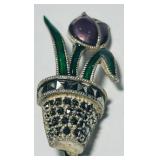 JUDITH JACK STERLING SILVER TULIP 6.7 GRS