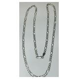STERLING SILVER LINK CHAIN 24' 13.4 GRS