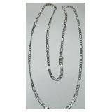 STERLING SILVER LINK CHAIN 24 ' 7.9 GRS