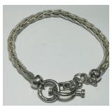 STERLING SILVER BRACELET 28.3 GRS