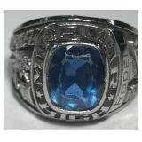 STERLING SILVER CLASS RING 11.6 GRS