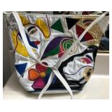 Z - SAMIR COLORBLOCK LEATHER SHOULDER BAG (M70)