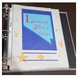 Z - LANDMARK HOTEL & CASINO MEMENTOS BINDER (O23)