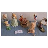 Z - LOT OF COLLECTIBLE FIARY FIGURINES (K75)