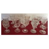 Z - MIXED LOT OF VINTAGE STEMWARE (E63)