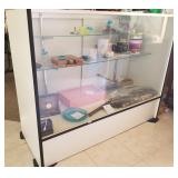 Z - GLASS DISPLAY COUNTER 47X38X18 NO CONTENTS