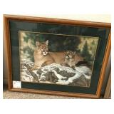 Z - CHARLES FRACE ART FRAMED 28X34' (K43)