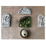 Z - FIVE PIECES PATIO WALL DECOR