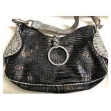 Z - SNAKE SKIN-STYLE SHOULDER BAG (M75)