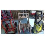 Z - BOX DOLLY, GARDEN HOSE/ REEL, POWER WASHER