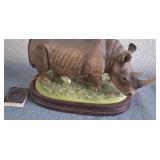Z - ANDREA BY SADEK RHINO FIGURINE (K65)