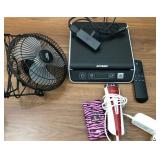 Z - FAN, DYMO POSTAL SCALE, ANTI-AGING DEVICE (P33