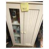Z - TWO-DOOR CABINET WITH CONTENTS (M111)
