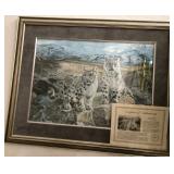 Z - CHARLES FRACE 'SECRET HEIGHTS' ART WITH COA