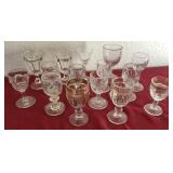 Z - VINTAGE COLLECTIBLE GLASS STEMWARE (E69)