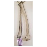 Z - TWO PIECES STERLING SILVER JEWELRY (J119)