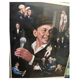 Z - FRANK SINATRA POSTER FRAMED (P71)