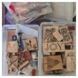 Z - LOT OF CRAFT STAMPS (E116)