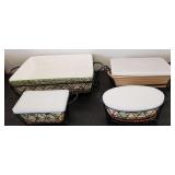Z - TEMP-TATIONS CASSEROLE DISHES (J195(