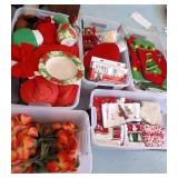 Z - MIXED LOT OF CHRISTMAS DECORATIONS (G33)