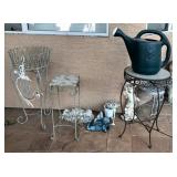 Z - PATIO PLANT STANDS, YARD DECOR, WATERING CAN