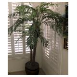 Z - FAUX PALM TREE N POT (J24?)