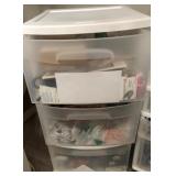 Z - THREE-DRAWER STORAGE WITH CONTENTS (P24)
