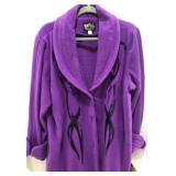 Z - BOB MACKIE PURPLE ROBE SIZE L (P81)