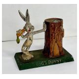 VINTAGE BUGS BUNNY METAL BANK 1940'S - OLD