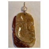CARVED JADE PENDANT (W1)