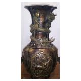 HUGE JAPANESE BRONZE VASE