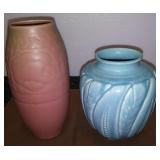 2 ROOKWOOD ARTS & CRAFTS ERA VASE