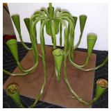 RARE JENS QUISTGAARD HAND WROLIGHT CHANDELIER