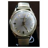 1970ï¿½s  BULOVA ACCUTRON 10KT G.F. BEZEL WATCH