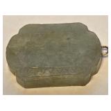 CARVED JADE PENDANT (W6)