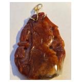 CARVED JADE PENDANT (W2)