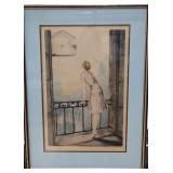 SIGNED LOUIS ICART GENUINE PAINT