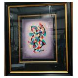 ANATOLE KRASNYANSKY HAND SIGNED SERIOLITHO PAINT