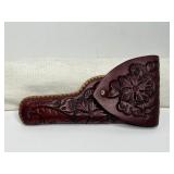 VINTAGE HANDMADE, LEATHER EUBANKS HOLSTER