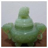 MAGNIFICIENT ANTIQUE CHINESE HAND CARVED JADE