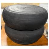 486 ROUND/STACKED-STYLE ACCENT TABLE